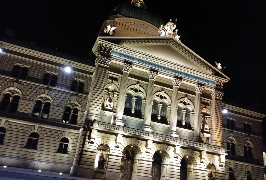 Palais fédéral la nuit Palais fédéral
