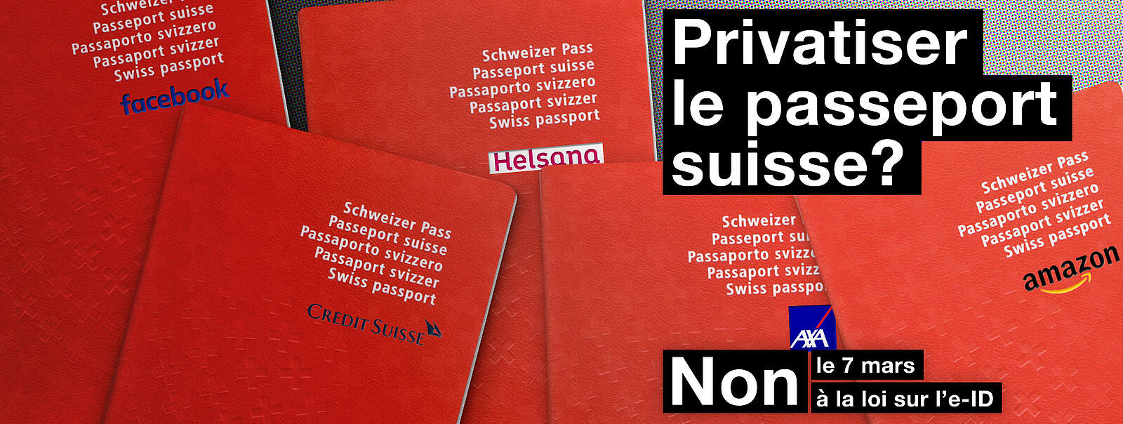 Privatiser le passeport suisse ? NON !