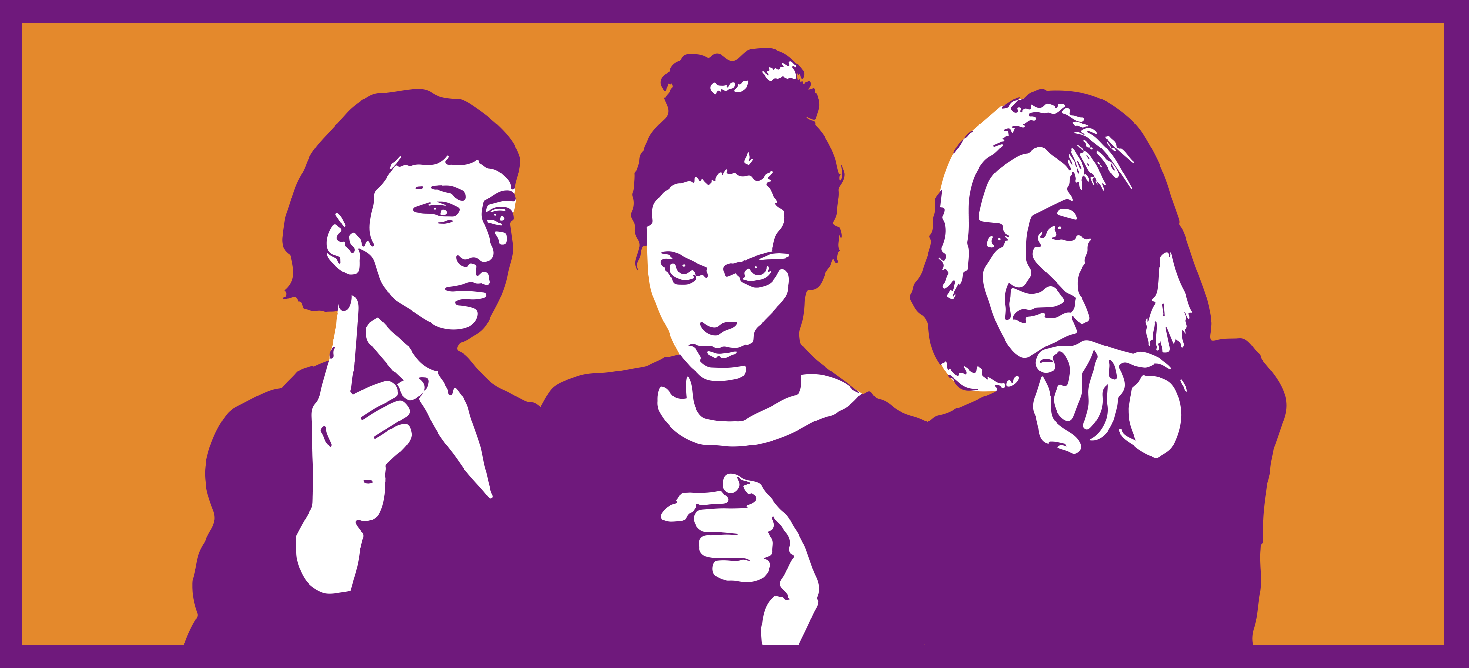 Trois femmes qui nous rappellent la grève des femmes