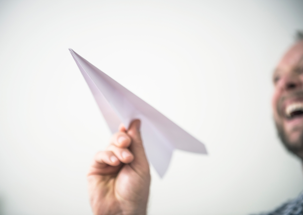 Avion en papier